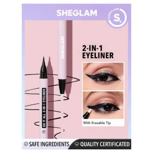 Sheglam Do It All 2-In-1 Eyeliner  Waterproof Matte Eyeliner
